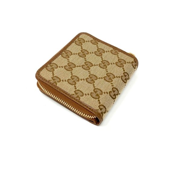 Gucci GG Canvas Compact French Wallet - Picture 3 of 6